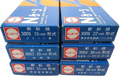 Kato 3001 3002 3003 3004 3005 3006 - Schnellzug - Spur N - 1:160 - Originalverpackung