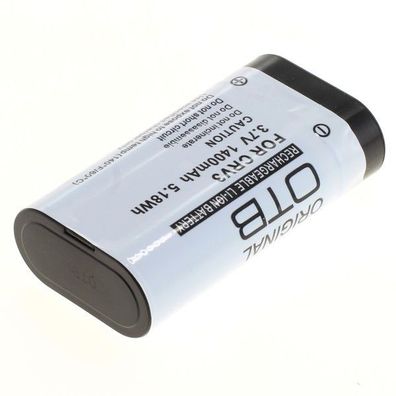 OTB - Ersatzakku kompatibel zu CR-V3 - 3,6 Volt 1400mAh Li-Ion