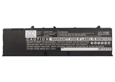 Ersatzakku - CS-DEXT30NB - Dell Latitude XT3 / 1H52F - 11,1 Volt 3600mAh Li-Ion