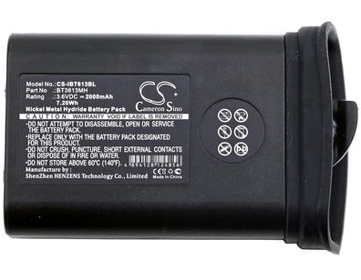 Ersatzakku - CS-IBT613BL - Itowa BT3613MH / Winner / 1406008 - 3,6 Volt 2000mAh Ni-MH