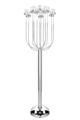 Fink Toplight, Bodenleuchter, 15-flammig, vernickelt, silberfarben, H. 124 cm, D