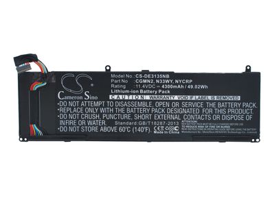 Ersatzakku - CS-DE3135NB - Dell CGMN2 / N33WY - 11,4 Volt 4300mAh Li-Ion