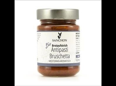 Sanchon 6x Brotaufstrich Antipasti Bruschetta, Sanchon 190g