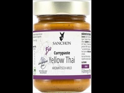 Sanchon 6x Currypaste Yellow Thai 190g
