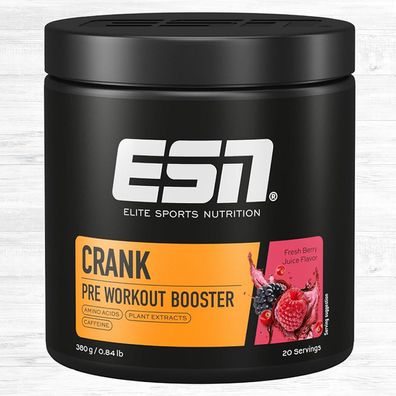 ESN Crank 380g Dose Pre-Workout Booster mit Koffein