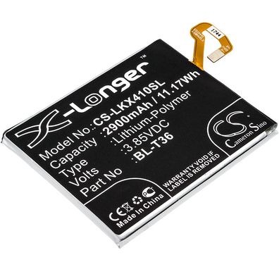 Ersatzakku - CS-LKX410SL - LG BL-T36 / Harmony 2 - 3,85 Volt 2900mAh Li-Polymer