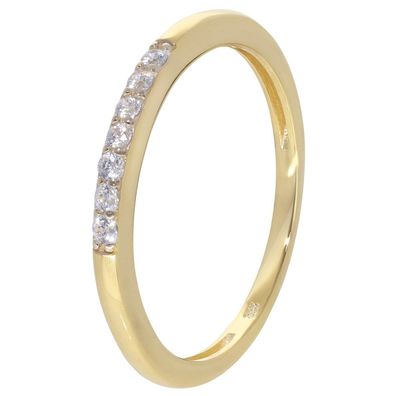 GLIZZ Schmuck Damenring Gold 333/8K mit Zirkonias GL8728