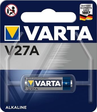 Varta - V27A / LR27 / A27 - 12 Volt AlMn - 1er Blister