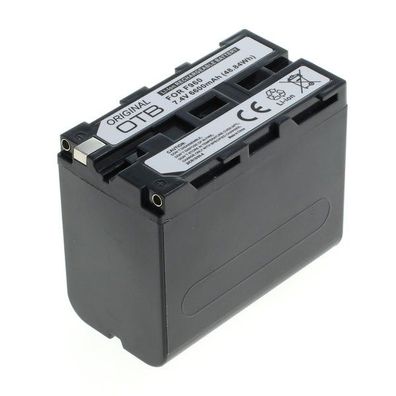 OTB - Ersatzakku kompatibel zu Sony NP-F960 / NP-F970 - 7,4 Volt 6600mAh Li-Ion