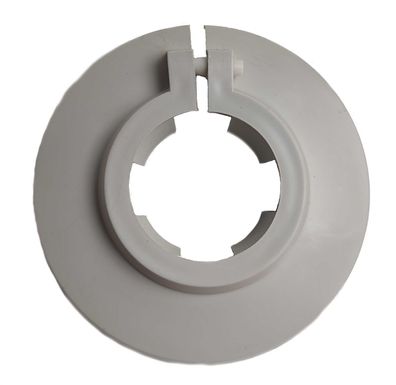 Flamco Plastik-Rosette 1/2" (22 mm) grau Klemmrosette Abdeckung Heizungsrohr