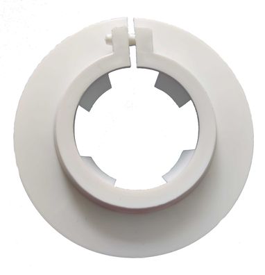 Flamco Plastik-Rosette 11/4“ (42 mm) weiß Klemmrosette Abdeckung Heizungsrohr