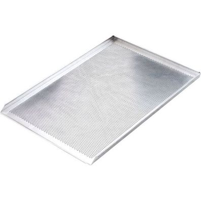 Stalgast Aluminium Backblech, Gelocht Stärke 1,5 mm, 600X400 mm