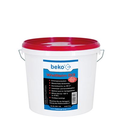 Beko Weißleim D3 - Gebinde: 5 kg Eimer