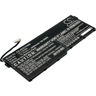Ersatzakku - CS-ACV170NB - ACER Aspire V17 Nitro / AC16A8N - 15,2 Volt 4400mAh Li-Ion
