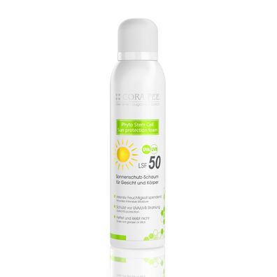 CORA FEE Phyto Stem Cell Sun Protection Foam LSF 50 150ml