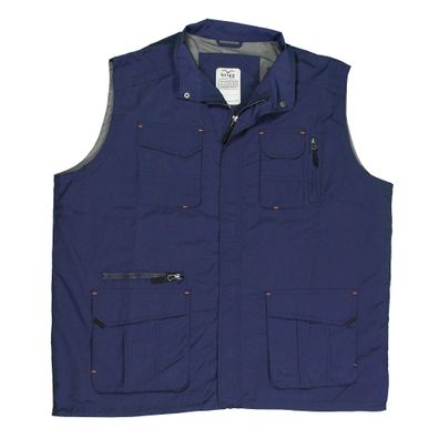 XXL Funktionsweste Brigg in Übergröße| Blau