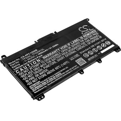 Ersatzakku - CS-HPC155NB - HP 820070-855 / TF03XL / Pavilion 14-BF - 11,55 Volt