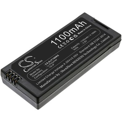 Ersatzakku - CS-DJT100RX - DJI T01 - 3,8 Volt 1100mAh Li-Polymer