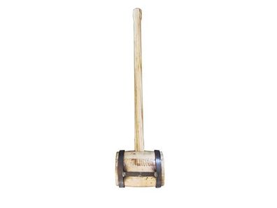 Wooden mallet 6 kg, incl. welded scorper