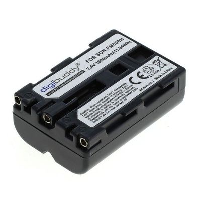 digibuddy - Ersatzakku - Sony Alpha SLT-A57 / DSLR-A100 / NP-FM500H - 7,2 Volt