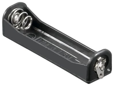 goobay - 1x AAA (Micro) Batteriehalter - Lötfahne (U)