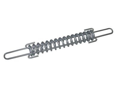 Temperature equalisation spring 435 mm, Ø 43 mm, stain