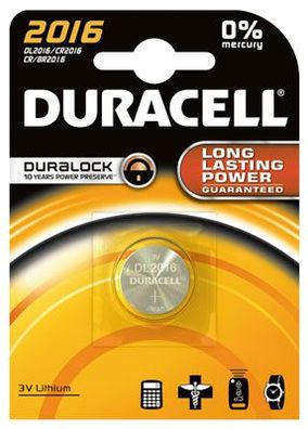 Duracell - CR1616 - 3 Volt 55mAh Lithium