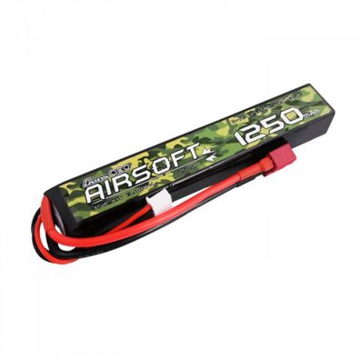 Grepow - Airsoft Gun Lipo Akku - 25 / 50C - 3S1P - 11,1 Volt 1250mAh Li-Polymer