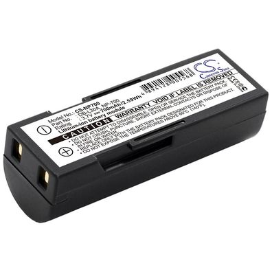 Ersatzakku - CS-NP700 - Minolta NP-700 / Samsung SLB-0637 - 3,7 Volt 700mAh Li-Ion