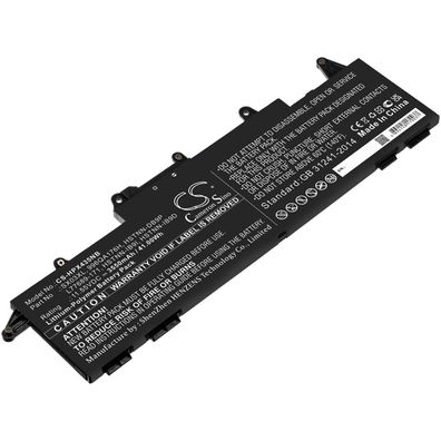 Ersatzakku - CS-HPX435NB - HP SX03XL / 996QA176H - 11,55 Volt 3550mAh Li-Polymer