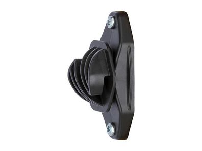 Permanent fencing insulator Highland, black, 10 pcs