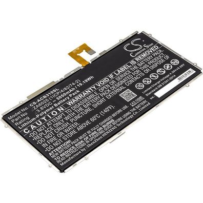 Ersatzakku - CS-ACB310SL - Acer ZA6025 / B3-A10-K154 - 3,8 Volt 5050mAh Li-Polymer