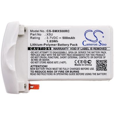Ersatzakku - CS-SMX500RC - SYMA X5U / X5UC / X5UW - 3,7 Volt 500mAh Li-Polymer