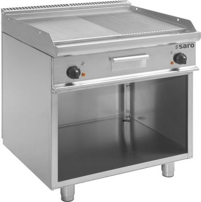 Saro Elektro-Griddleplatte Mit Offenem Unterbau Modell E7Kte2Bam, Maße B 800,