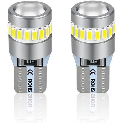 LED-Lampen XELORD W5W T10 6000K weiß für Auto 2 Stück