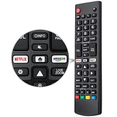 Loutoc Ersatz-Fernbedienung für LG TV, Universalfernbedienung für LG LCD LED 3D HDTV