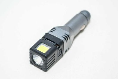 D2 LED Taschenlampe MINI Auto USB Laterne Torch Halter Gebaut-in Li-Ion Batterie