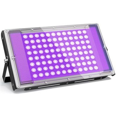 GKT 100W LED Schwarzlicht, Schwarzlicht Strahler, IP66 Wasserdicht