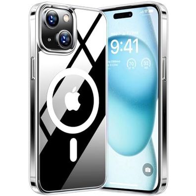 TORRAS Diamond-Mag Hülle für iPhone 15 für MagSafe Hülle iPhone 15