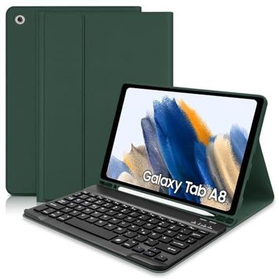 Tastaturhülle für Samsung Galaxy Tab A8 10.5 (SM-X200/X205/207) 2022, Schlankes Smart