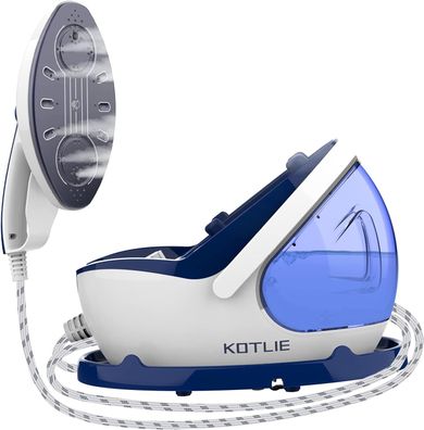 Kotlie Steamer 2-in-1 Dampfbügeleisen, 1600 W, Dampfbürste, schnelles Aufheizen und s