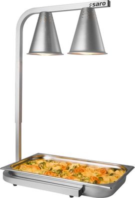Saro Warmhaltelampe Modell Tosca, Maße B 350 X T 425 X H 595-795