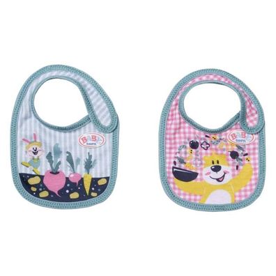 Zapf BABY born Lätzchen 43 cm, sortiert grün oder pink 830840