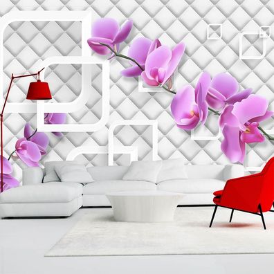 Vlies Fototapete Wandtapete Wandbilder 3D Einfache Phalaenopsis 1353