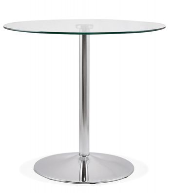 Esstisch rund Glas für 3–4 Personen