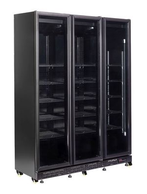 Gastronomie Combisteel Kühlschrank mit 3 Glastüren und 15 Roste mit 1200 Liter