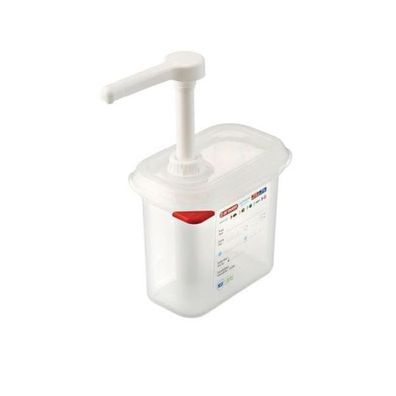 Stalgast Pumpspender Gn 19 Aus Polypropylen, Inhalt 1,5 L