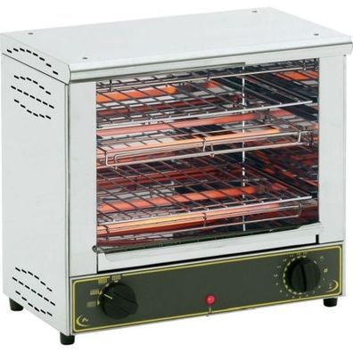 Stalgast ROLLER GRILL Salamander, zwei Ebenen, 300 Toastsh, Abmessung 450 x 285 x
