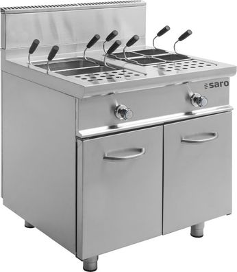 Saro Elektronudelkocher Modell E7Kpe2V80, Maße B 800 X T 700 X H 850, Inhalt 2X