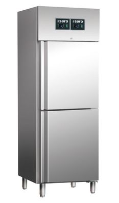 Gastronomie Saro Gewerbekühlschrank - Kühl-Gefrierkombination Modell Gn 60 Dtv,